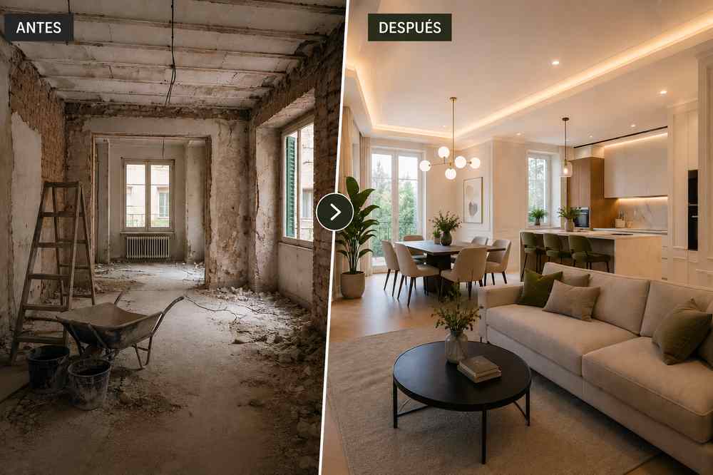 evitar errores reformar vivienda